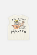 Golfo De Mexico Tank Top Ivory