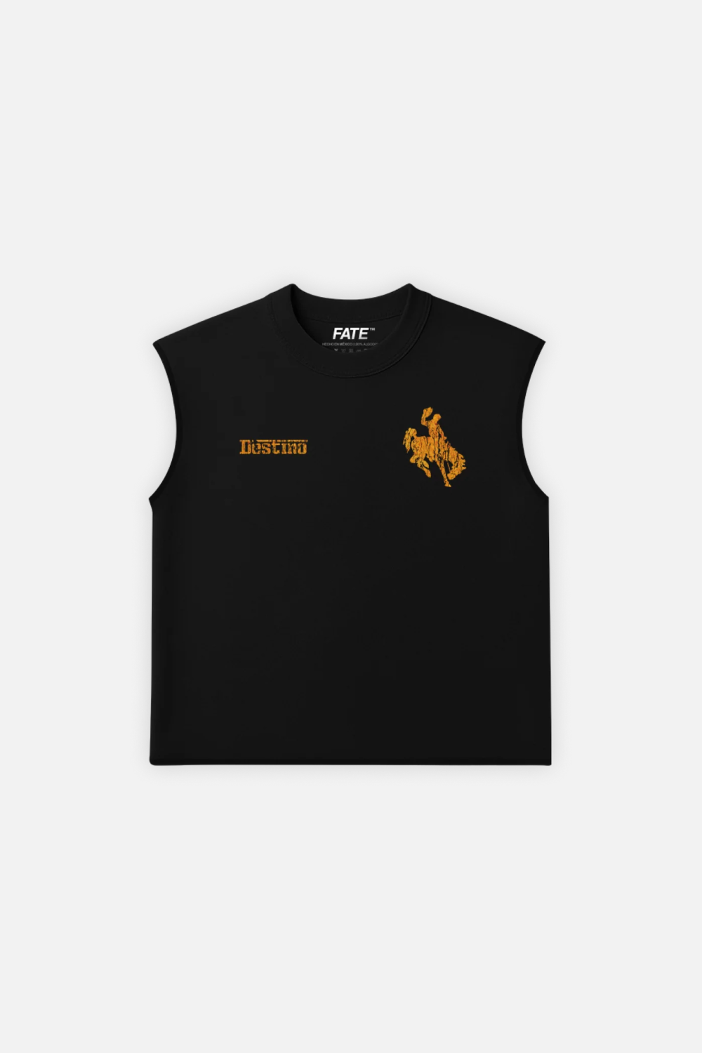 Racing Cowboy Tank Top Black