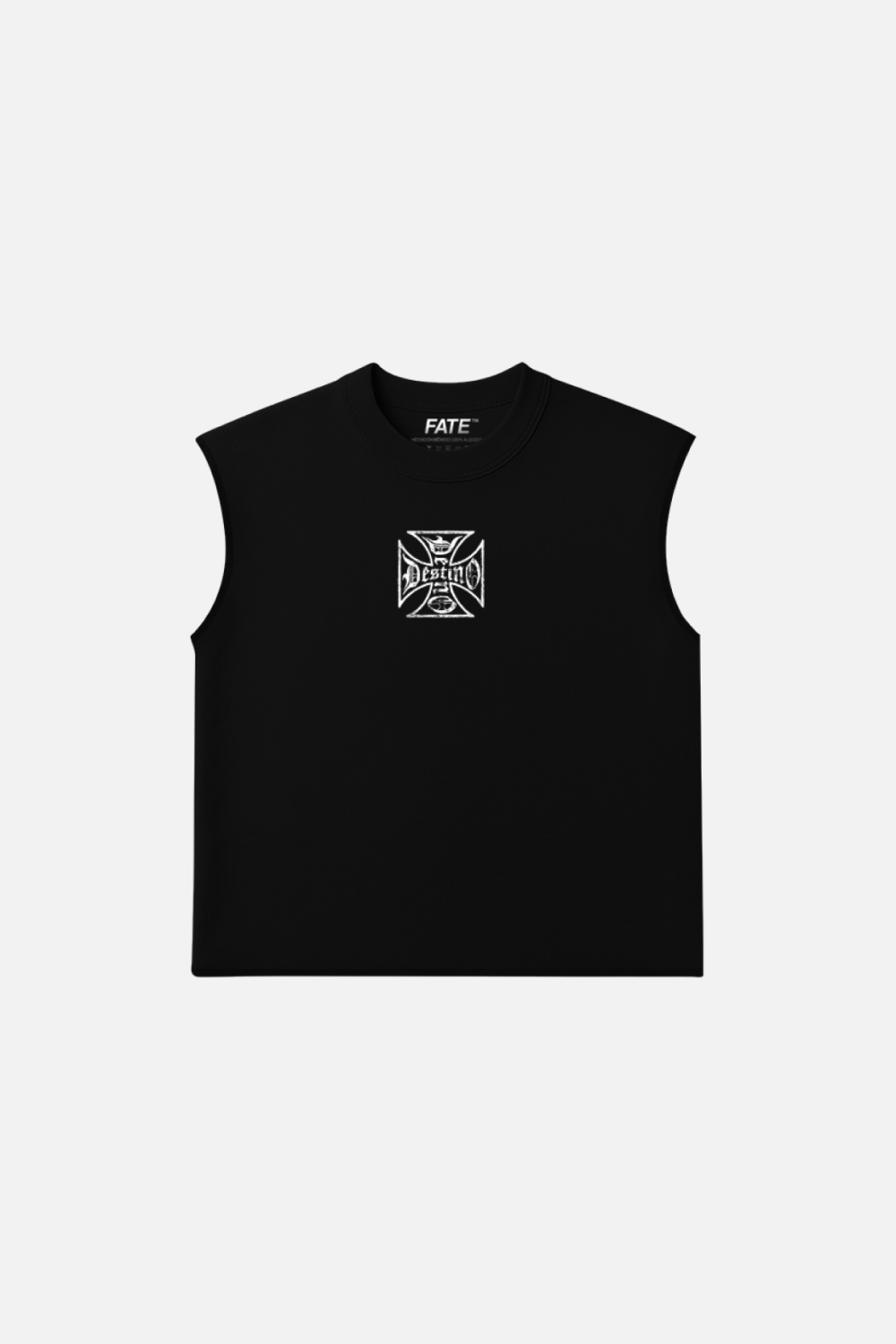 Destino Cross Tank Top Black