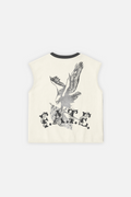 Fate Eagle Tank Top Ivory