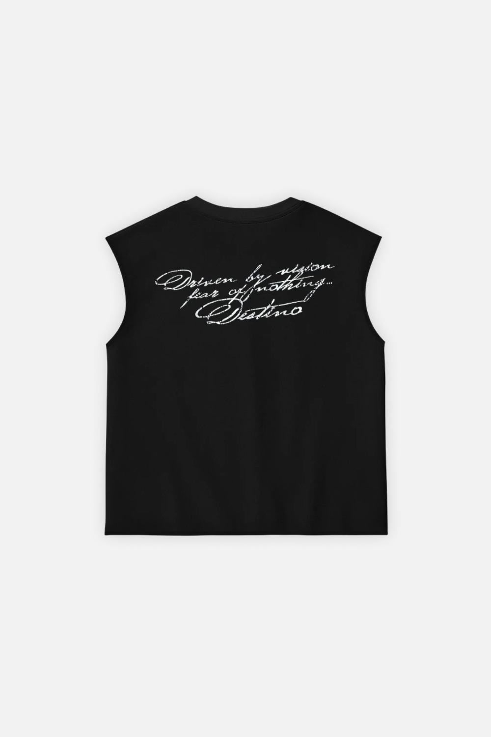 Fear of Nothing Tank Top Black