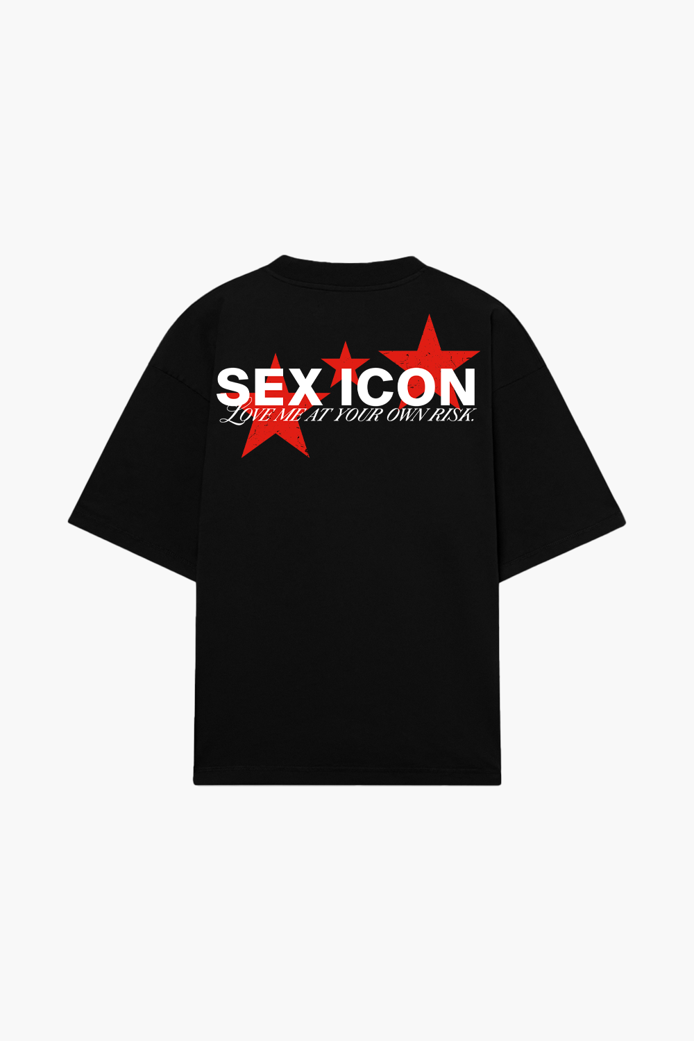 Love Me At Your Own Risk Tee Black