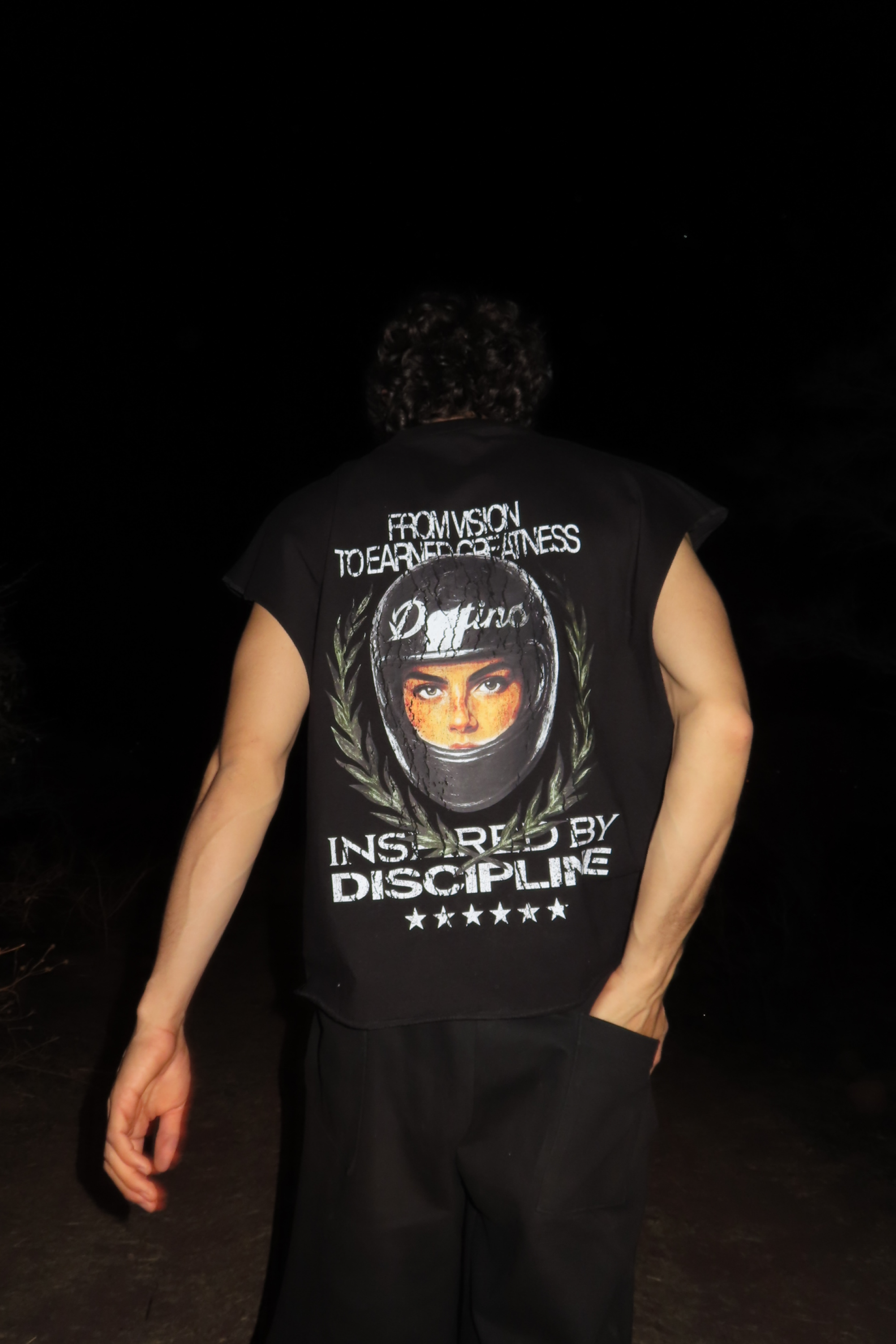 Earned Greatness Tank Top Black