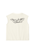 Fear of Nothing Tank Top Ivory