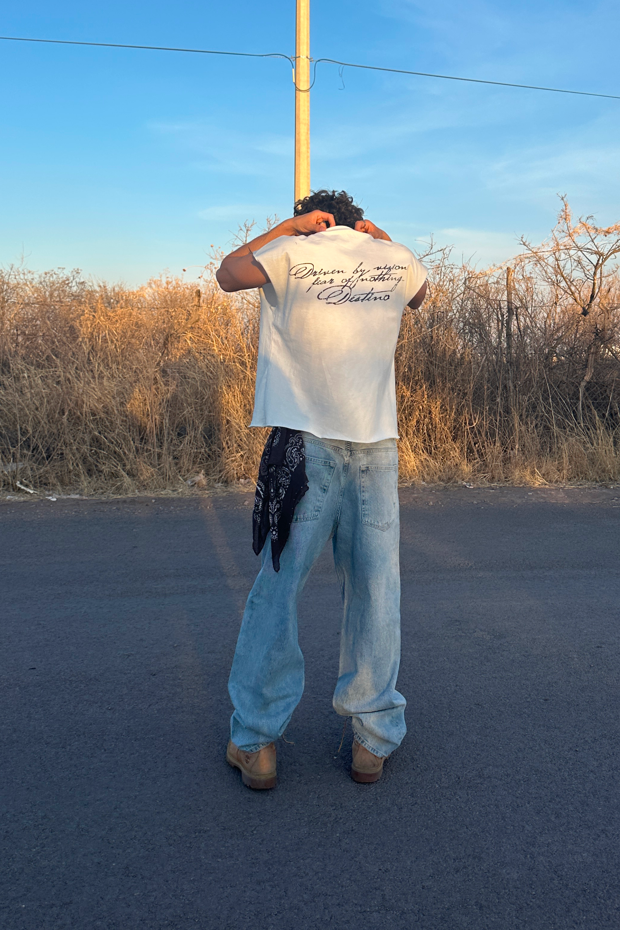 Fear of Nothing Tank Top Ivory