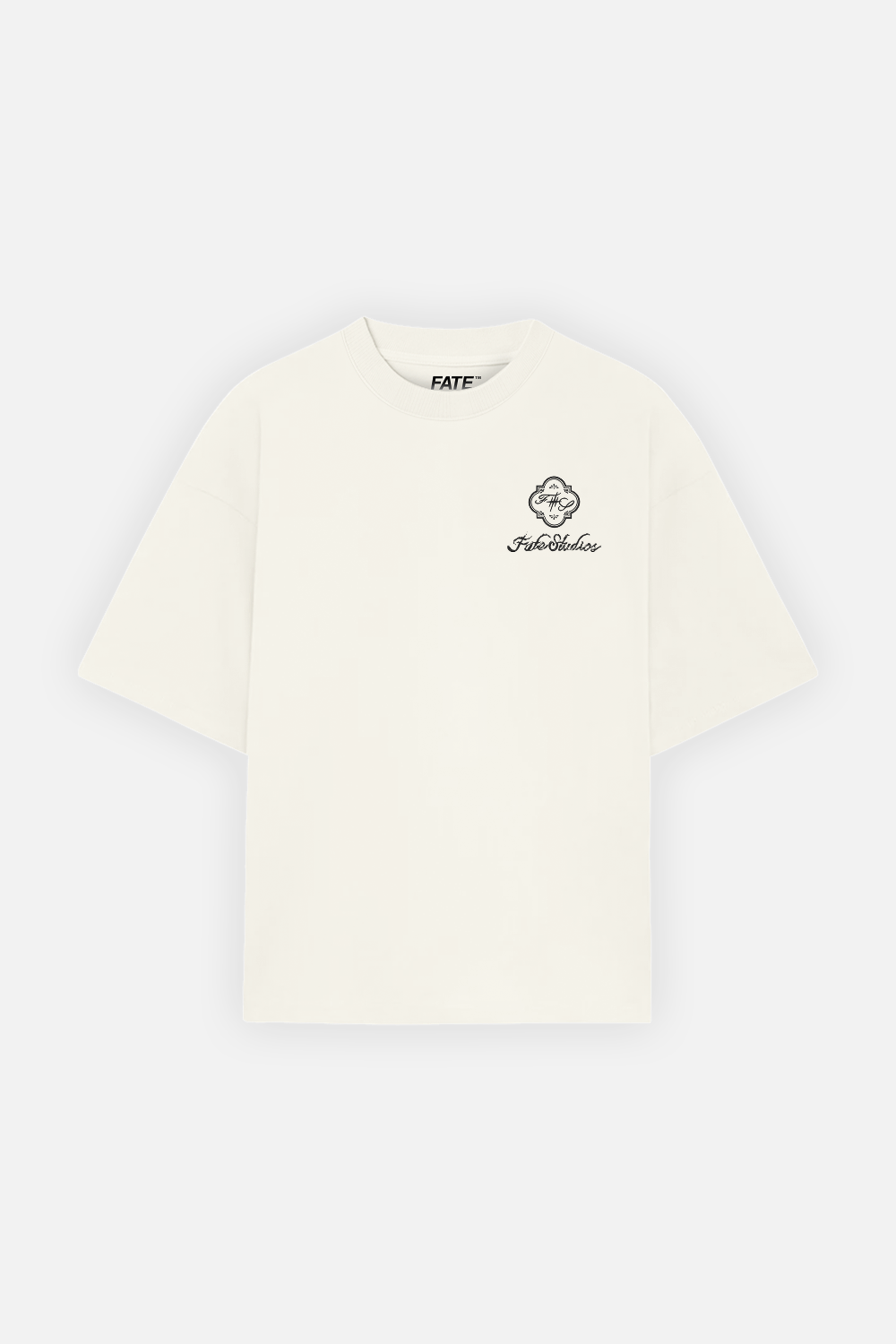 Villa View Tee Ivory — Front