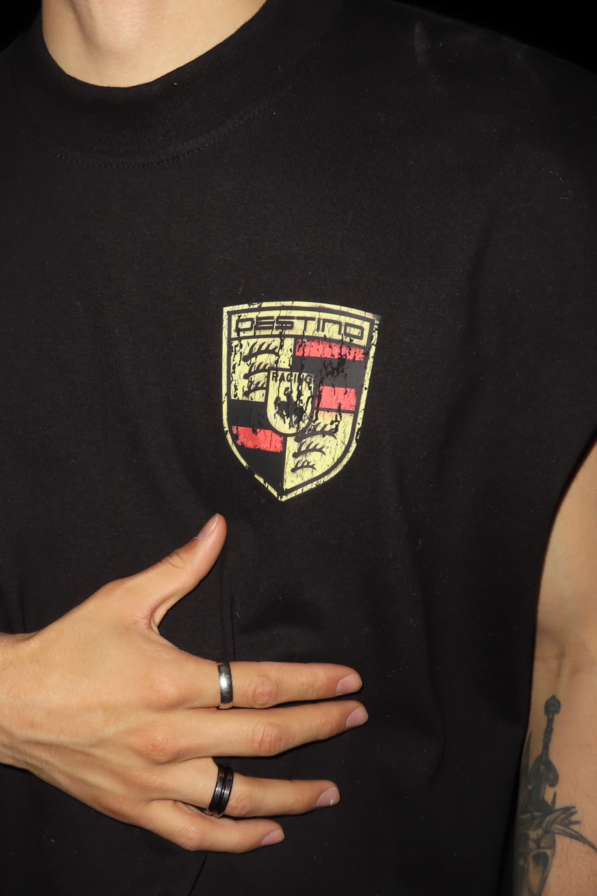 Driven by Dreams Tank Top Black