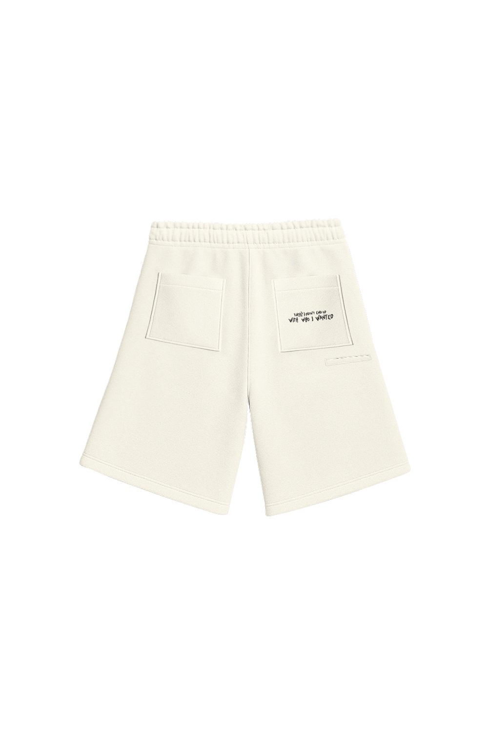 Dice Cherry Baggy Shorts Ivory