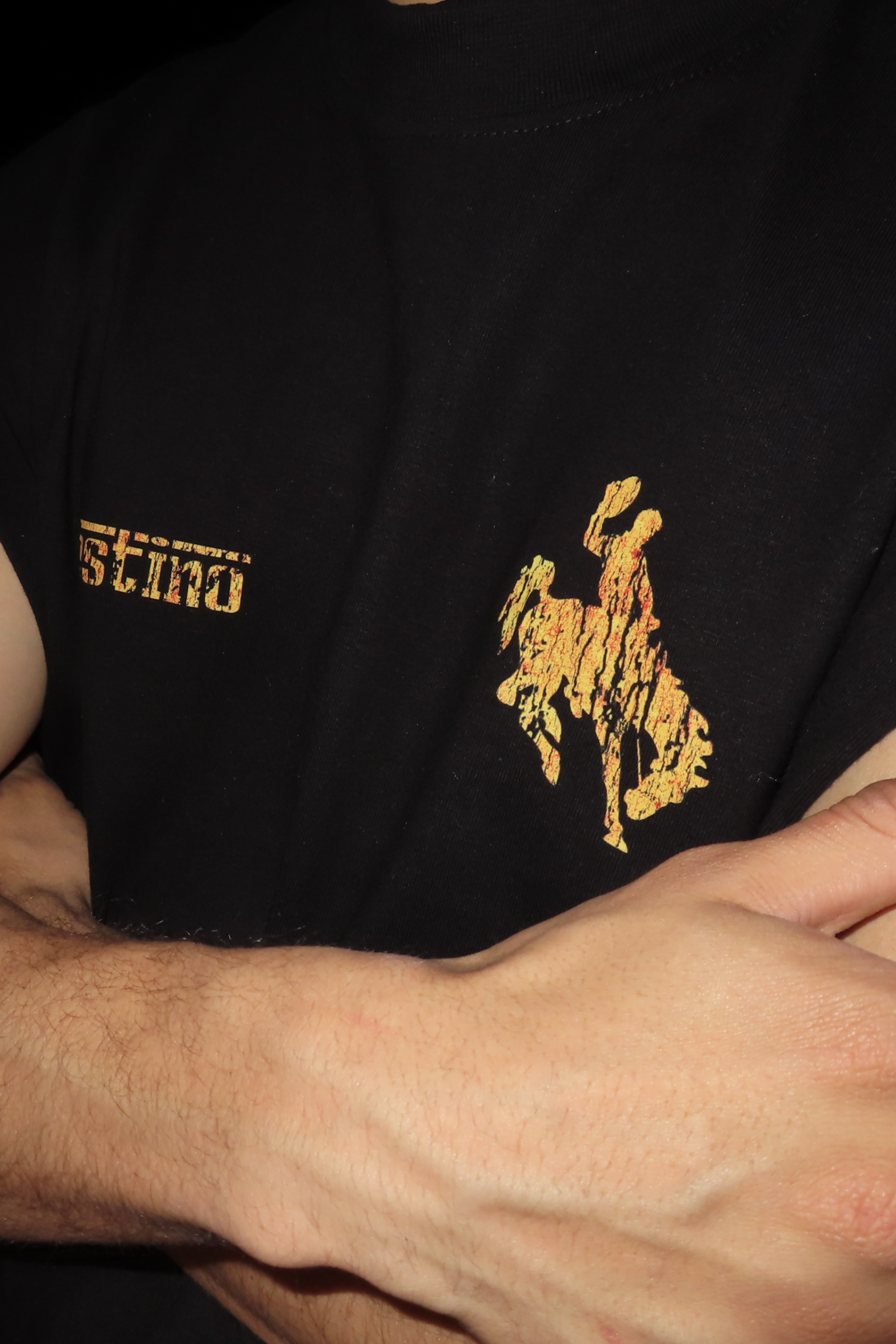 Racing Cowboy Tank Top Black