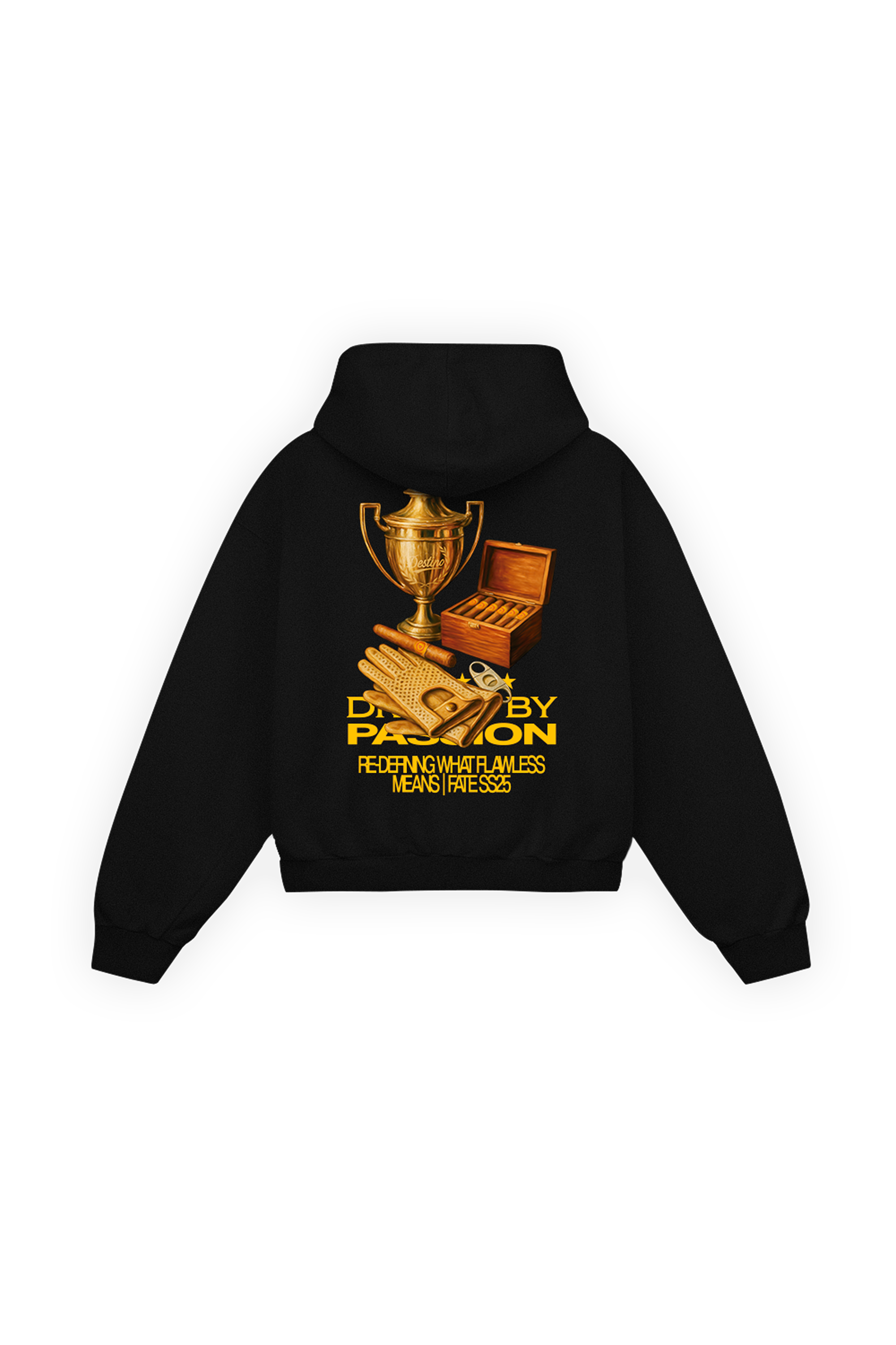 Winner Trophy Zip Hoodie Vantablack