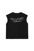 Fear of Nothing Tank Top Black