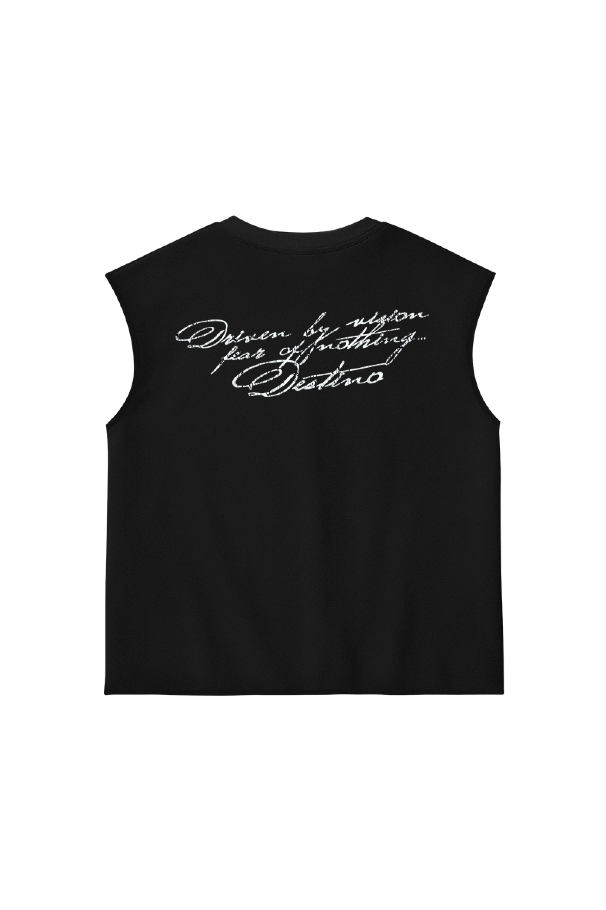 Fear of Nothing Tank Top Black
