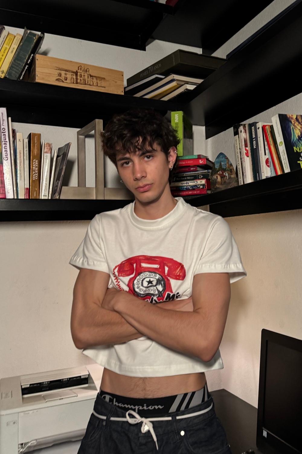 Lonely Crop Tee Ivory