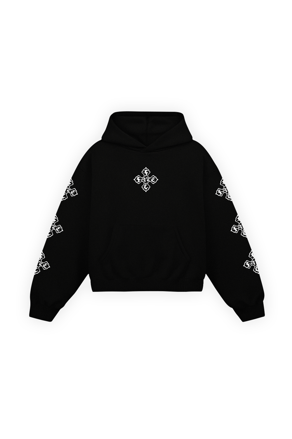 Cross Of Fate Hoodie Vantablack