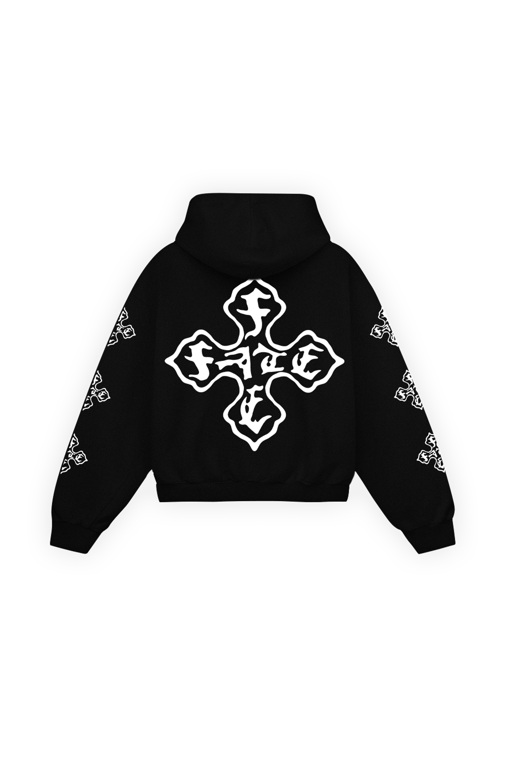 Cross Of Fate Hoodie Vantablack