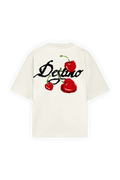 Crayon Cherry Tee Ivory