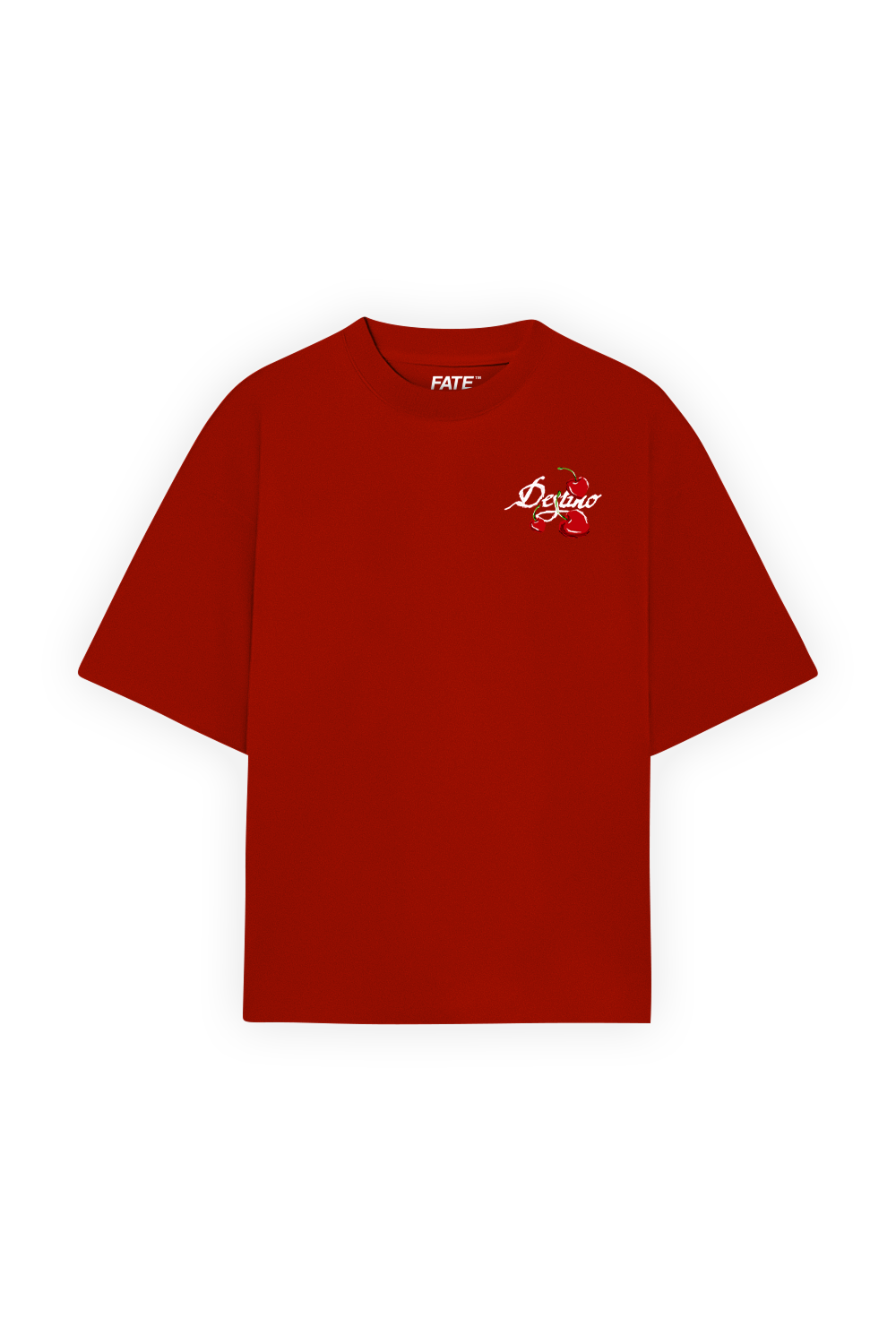Crayon Cherry Tee Red