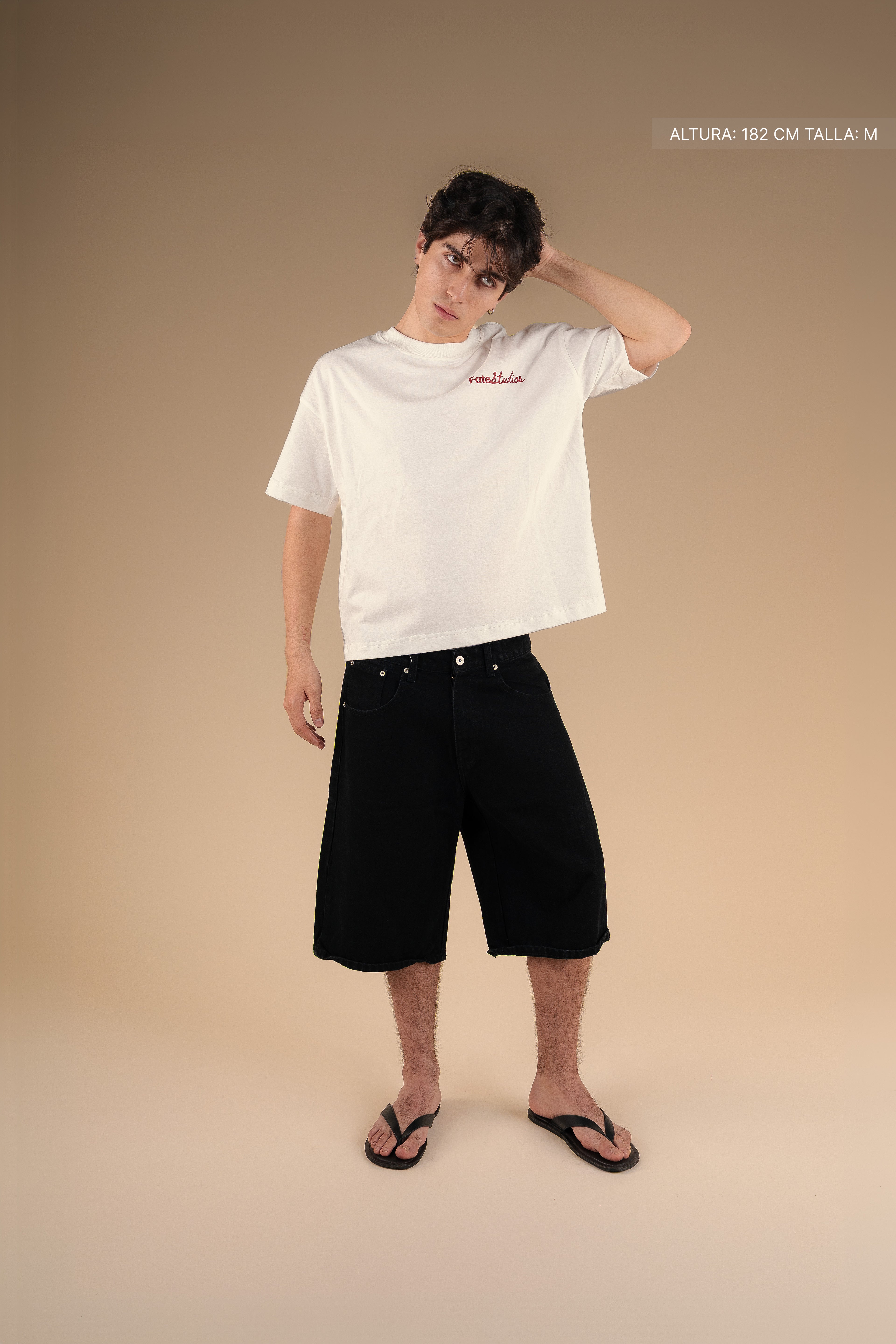 Studio Script Tee Ivory