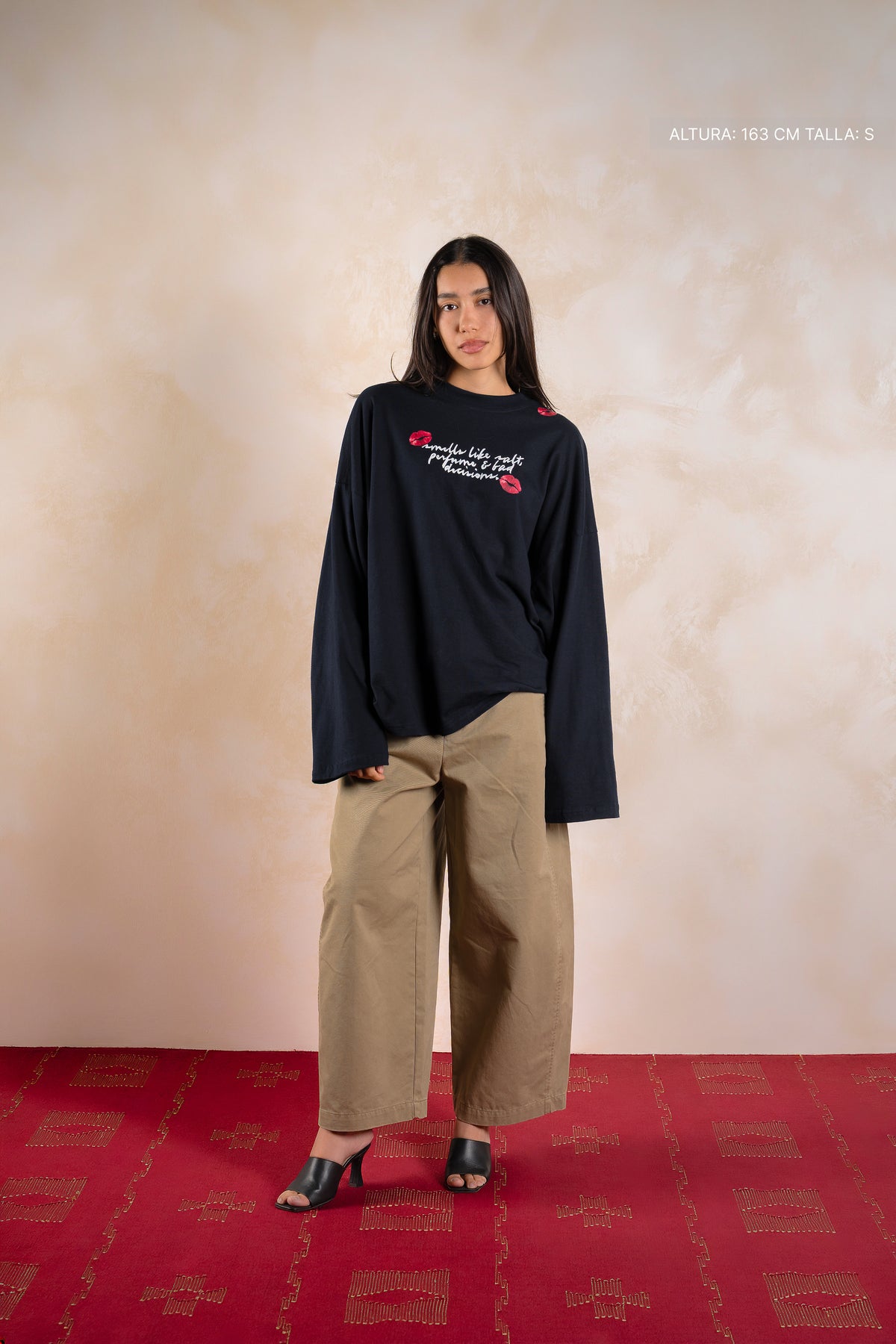 Midnight Kiss Longsleeve Navy Blue