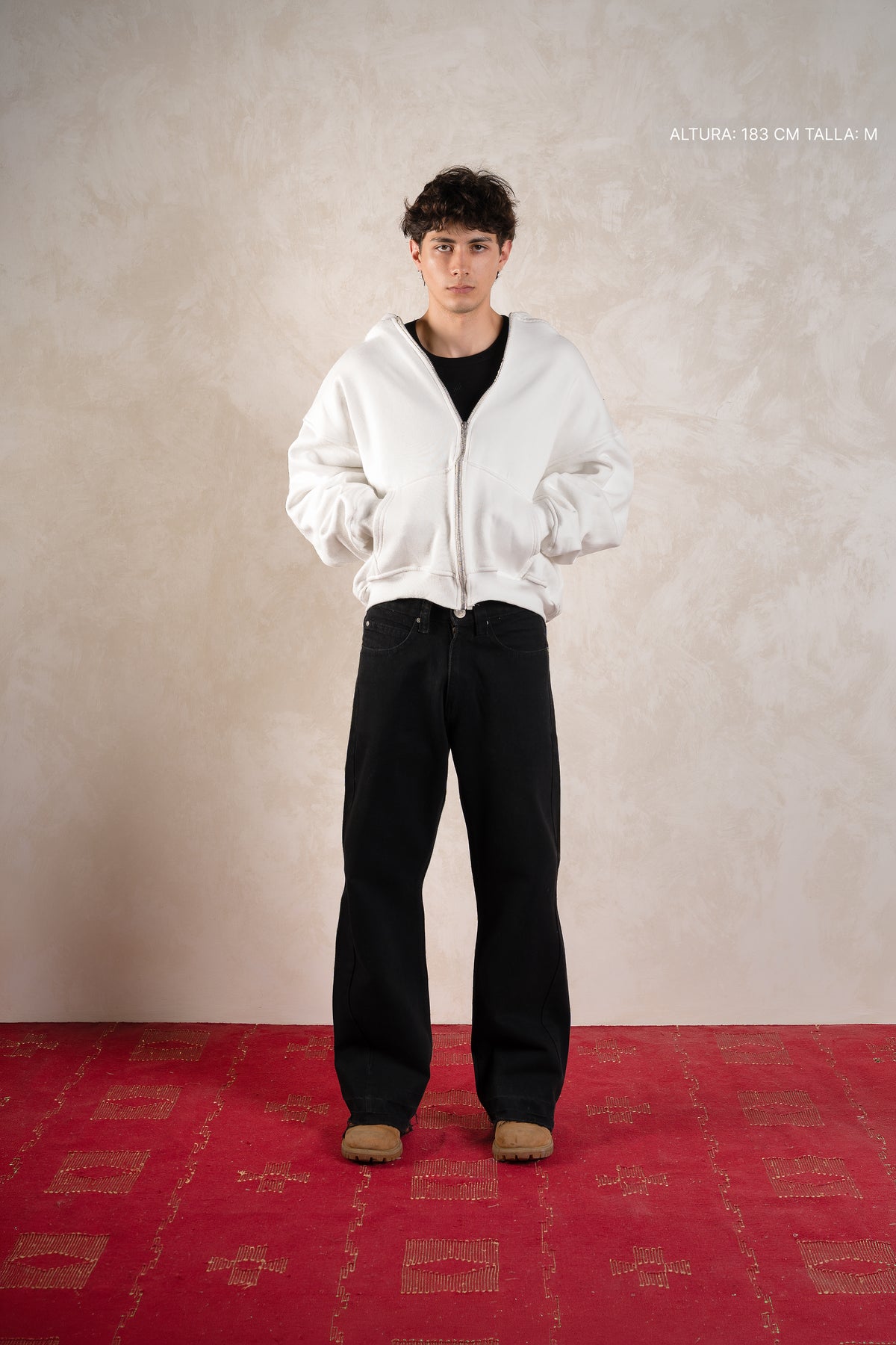 Zip Hoodie Ivory