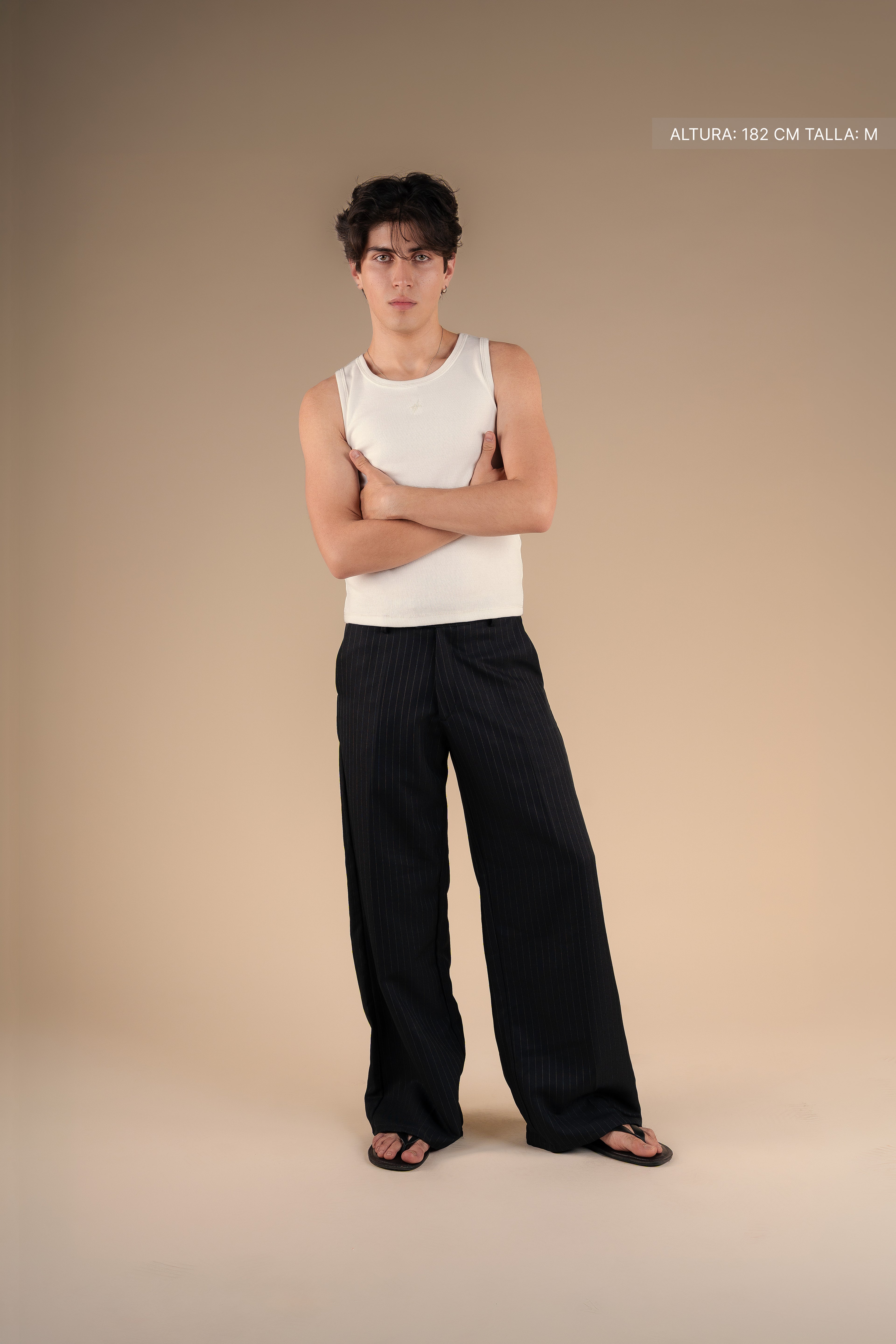 Ribbed Tank Ivory