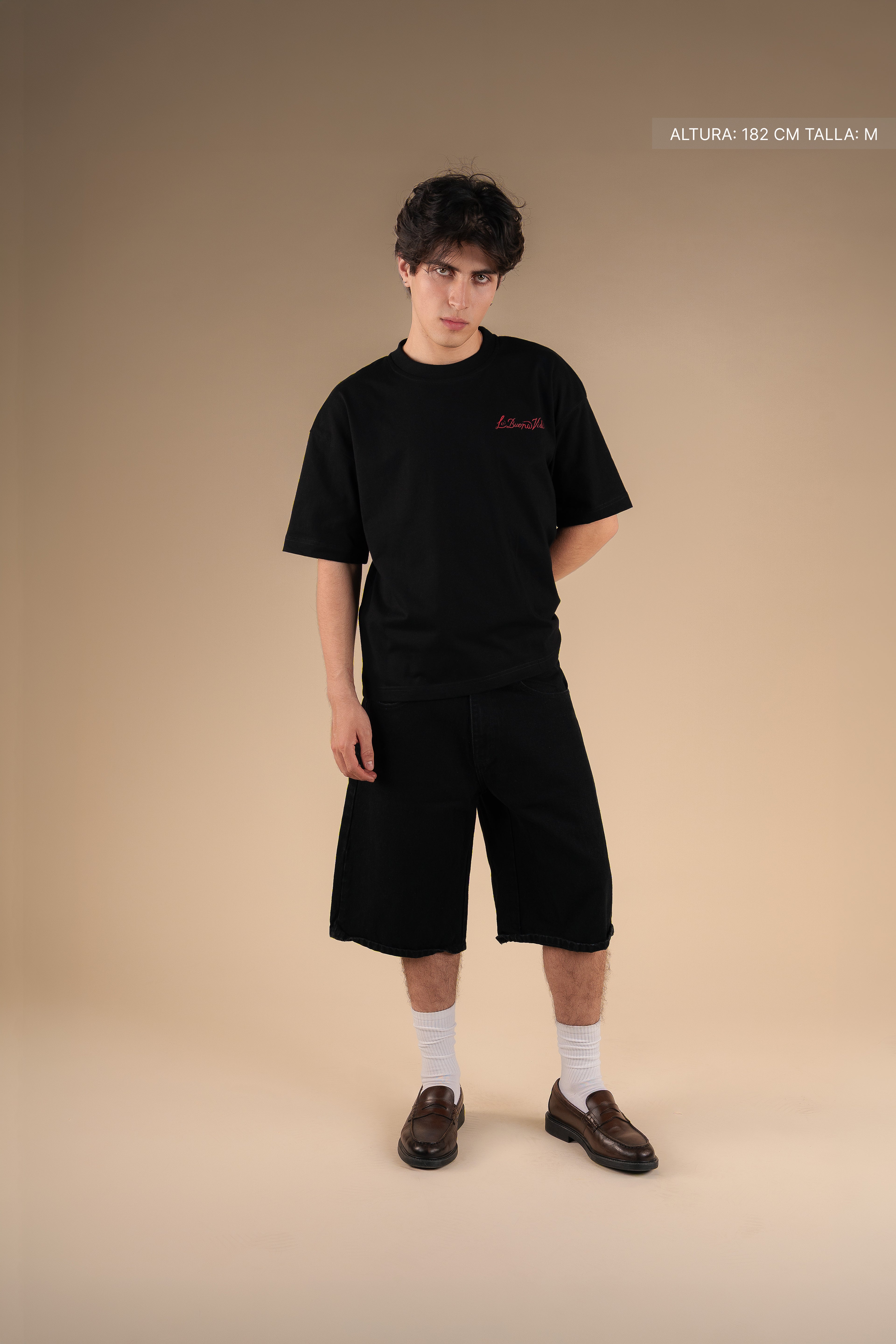 Jet Set Tee Black