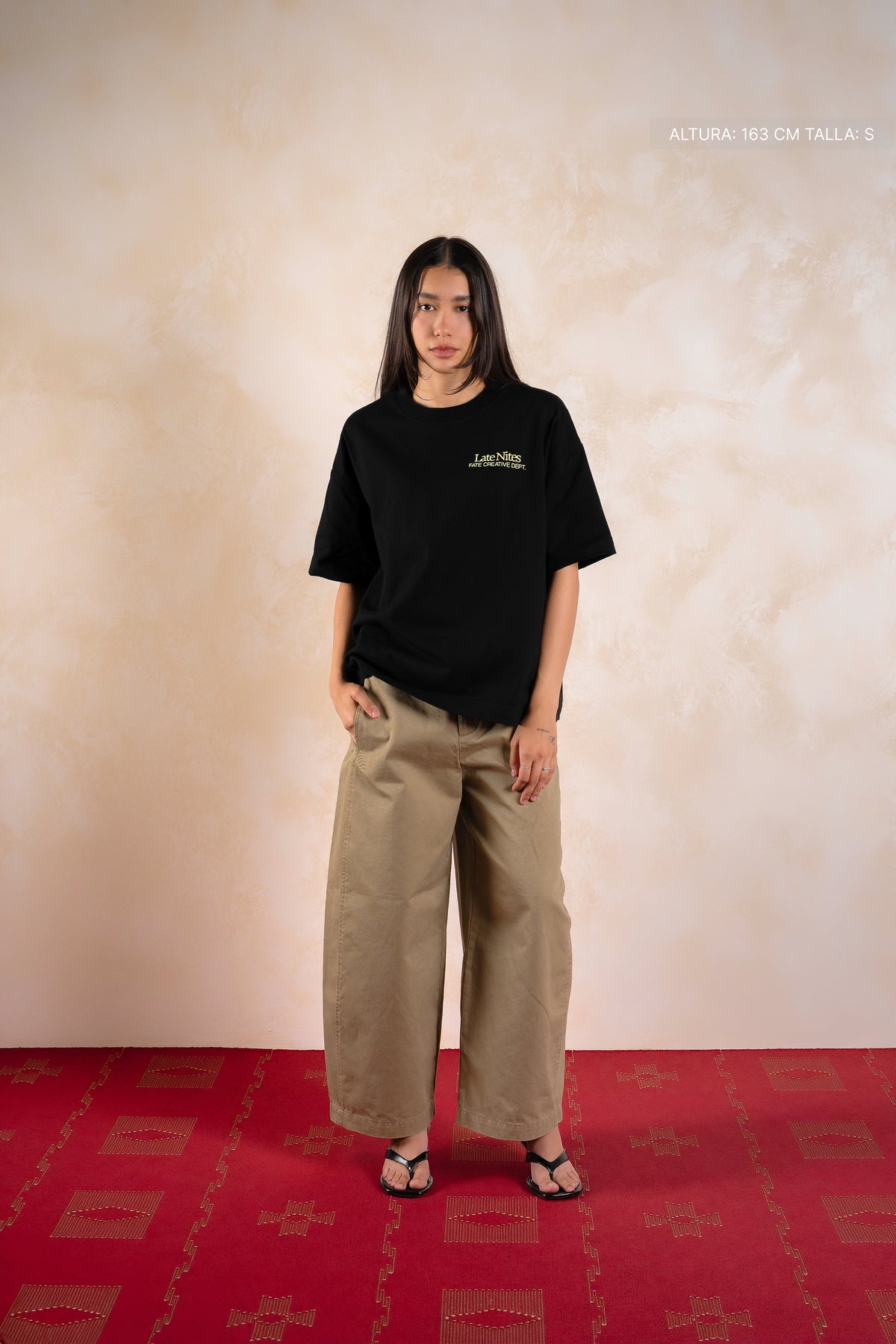Leopard After Dark Tee Black