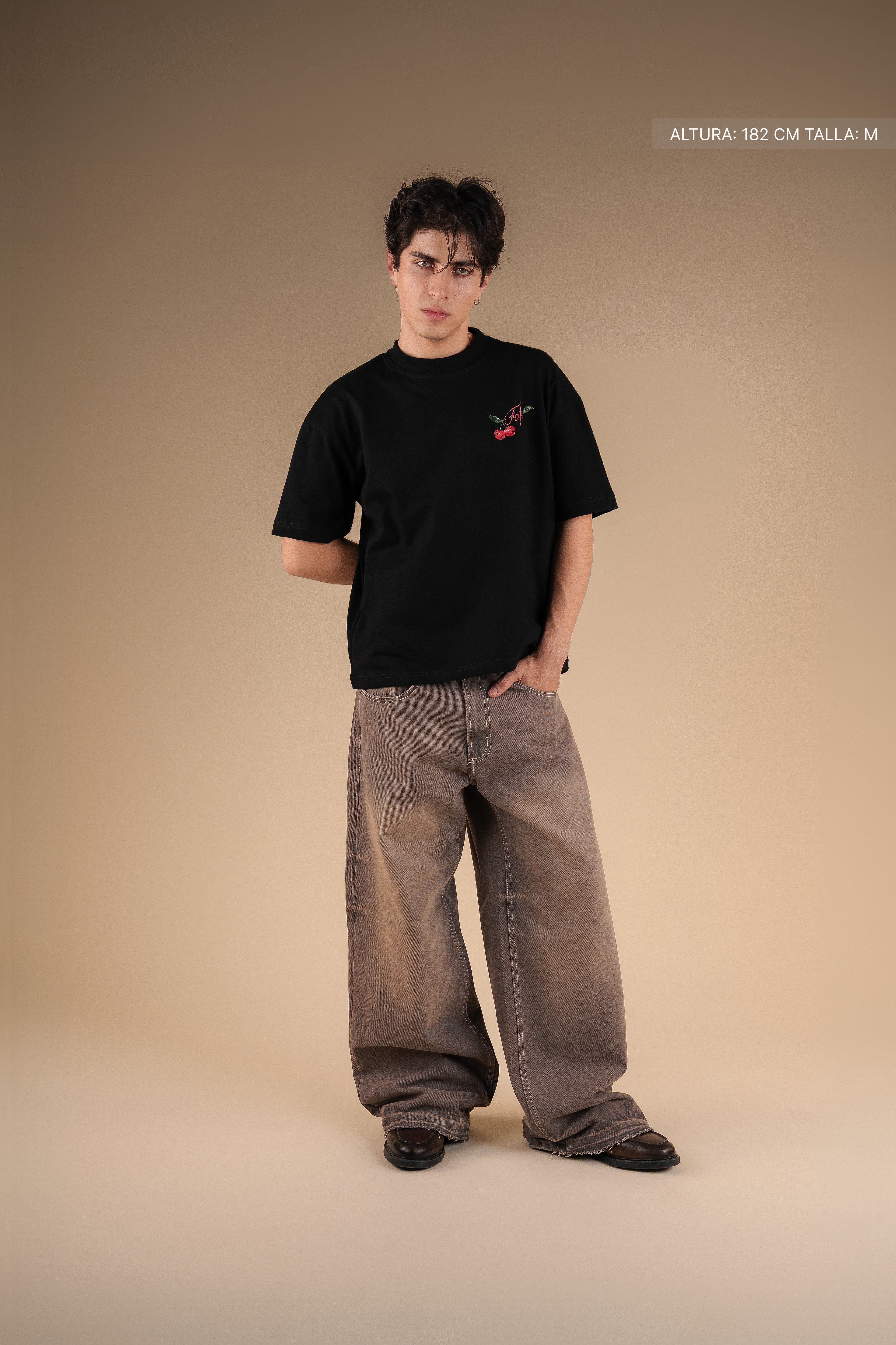 Sweet Cherry Tee Black