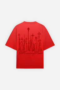 Cathedral Tee Faded Red
