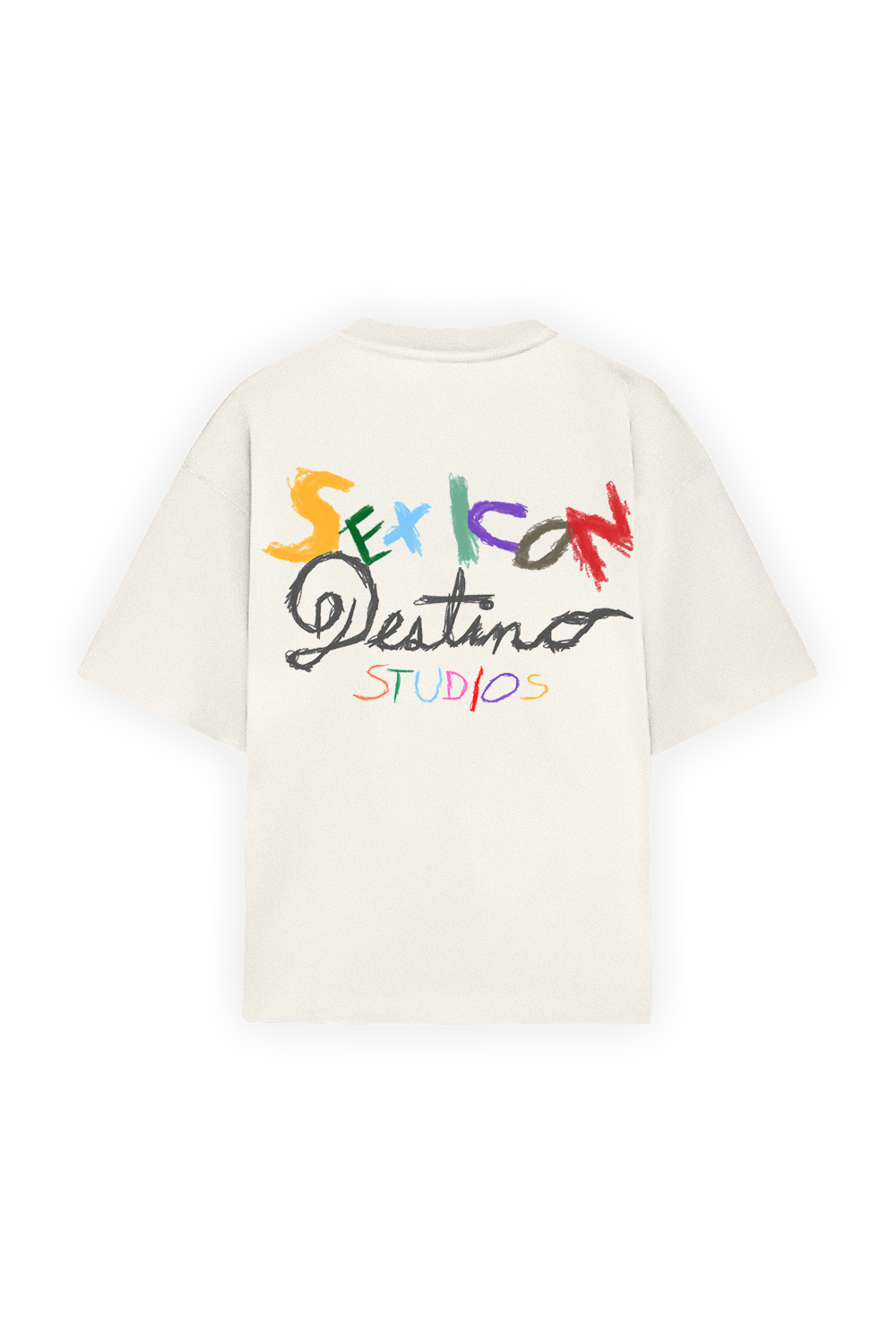 Sex Icon Crayons Tee Ivory