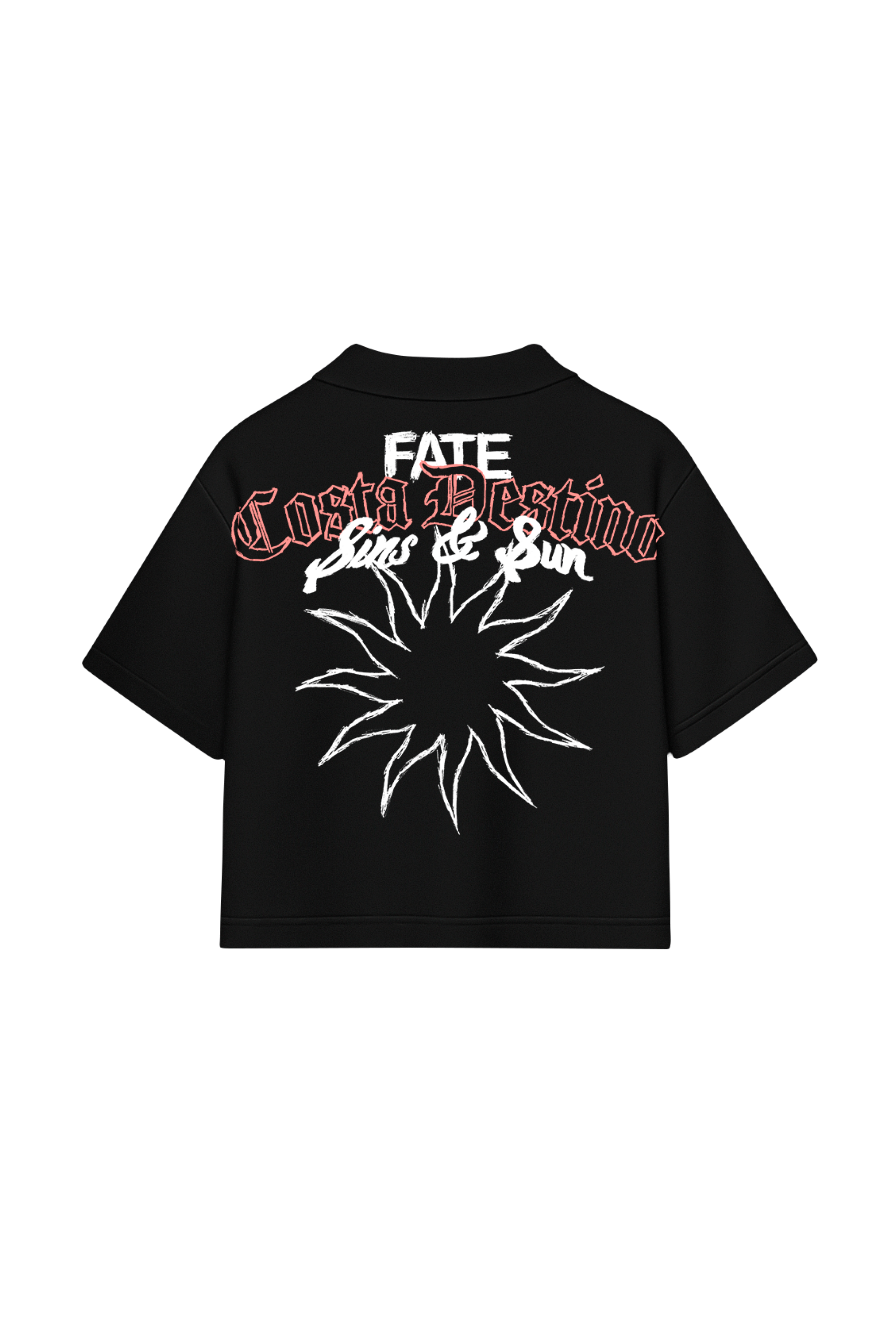 Sins & Sun Polo Black