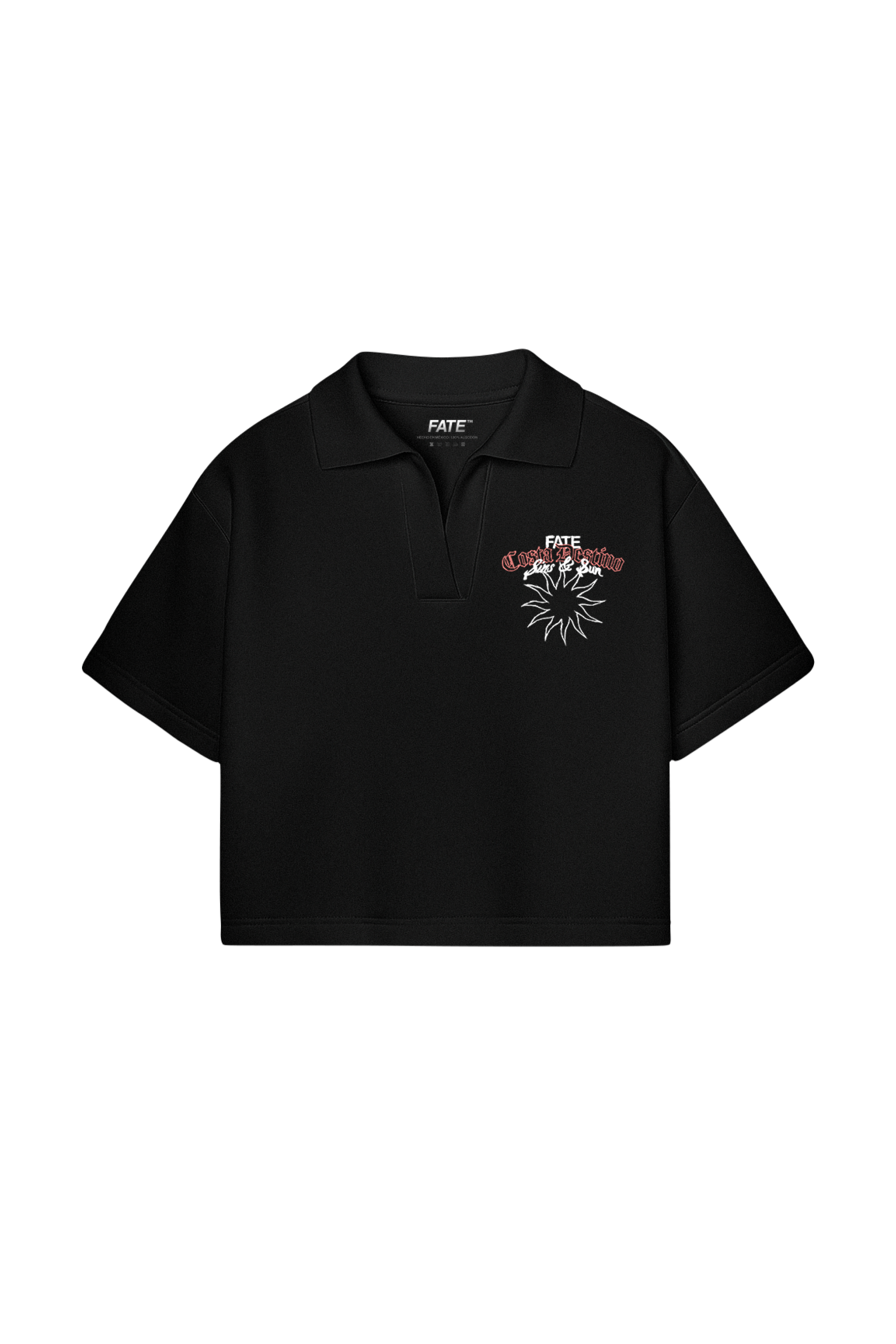 Sins & Sun Polo Black