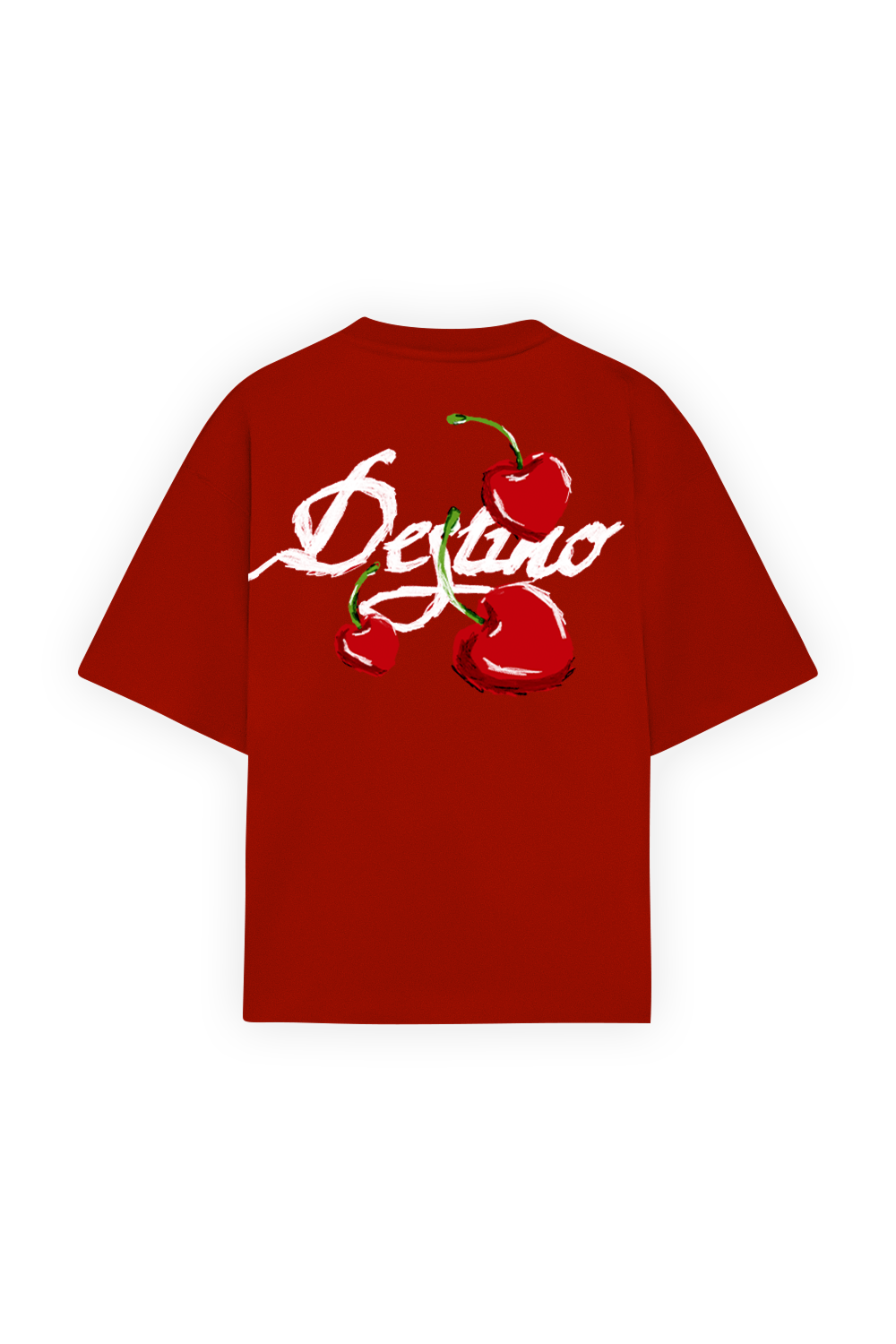 Crayon Cherry Tee Red