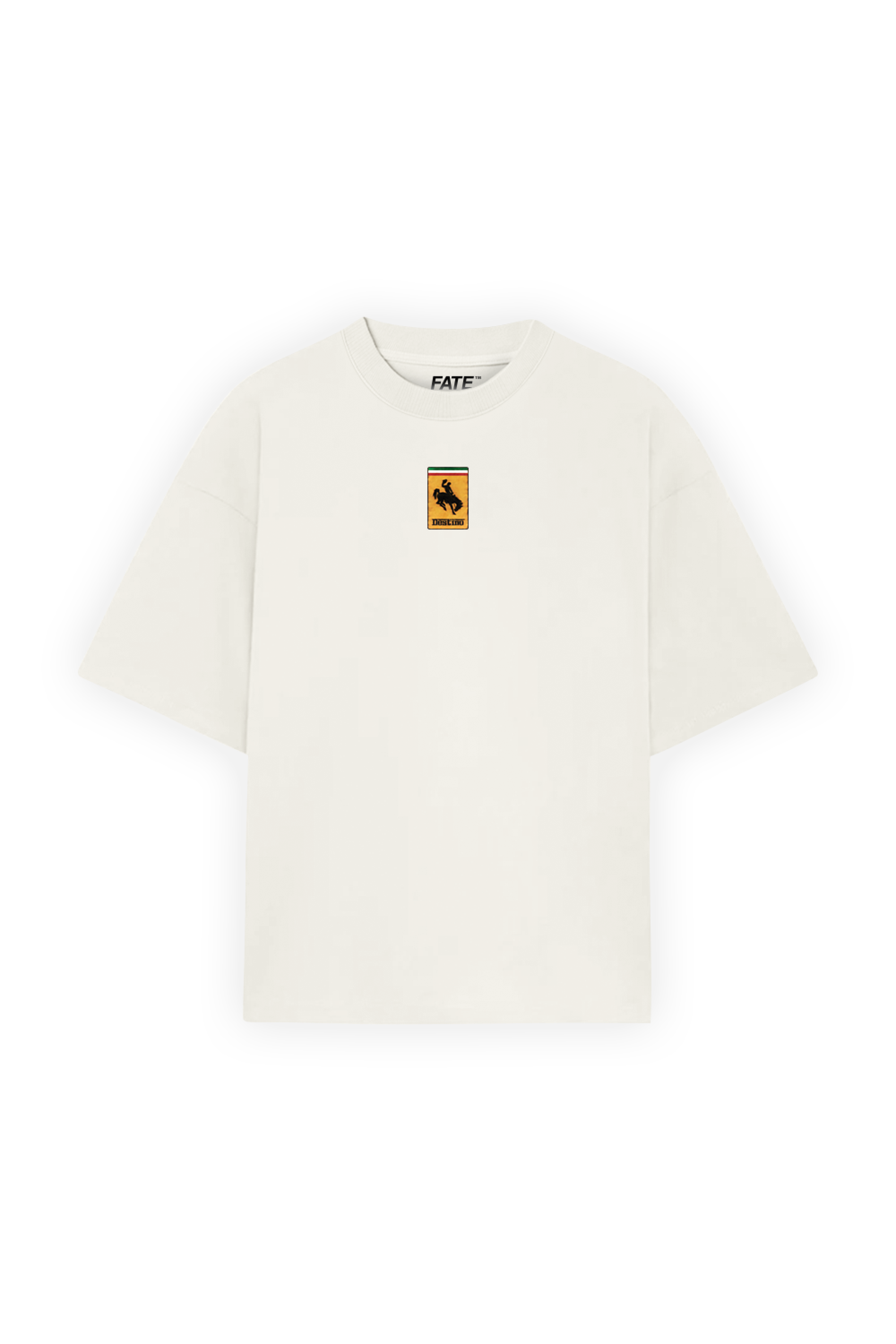 Racing Cowboy Tee Ivory