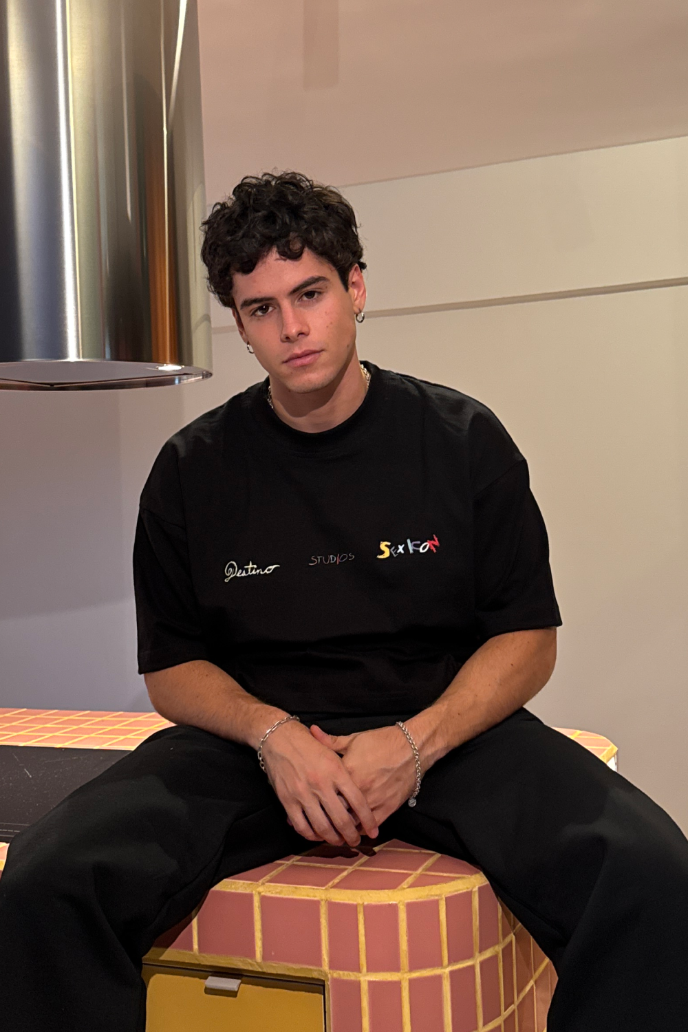 Sex Icon Crayons Tee Black