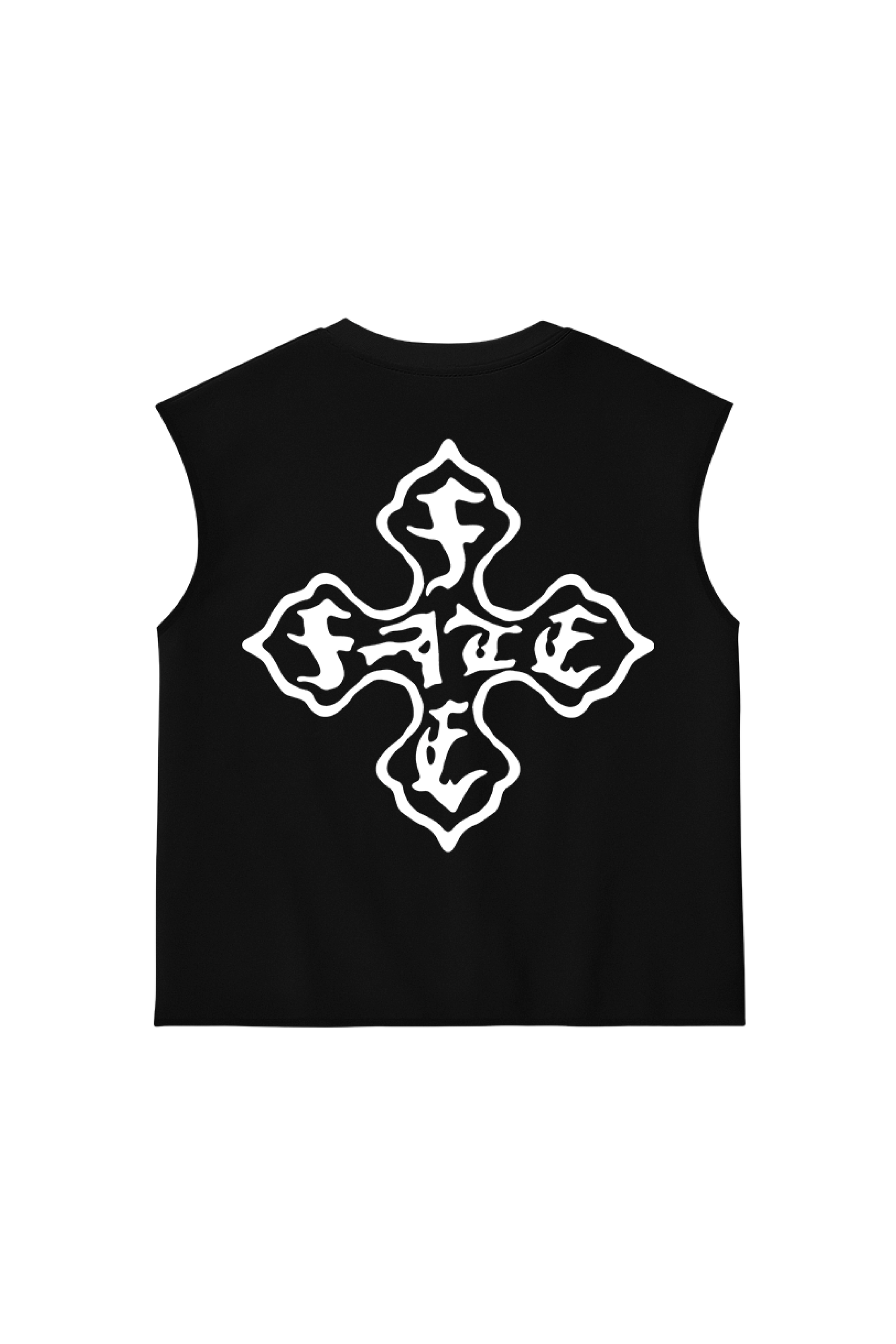 Cross Of Fate Tank Top Black