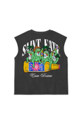 Drunk Frogs Tank Top Washed Grey