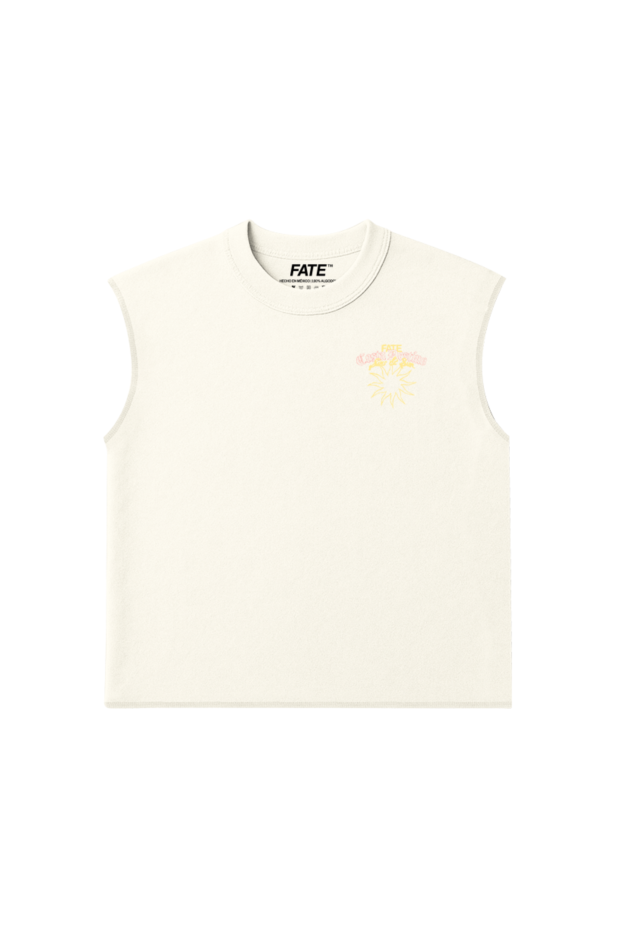 Sins & Sun Tank Top Ivory