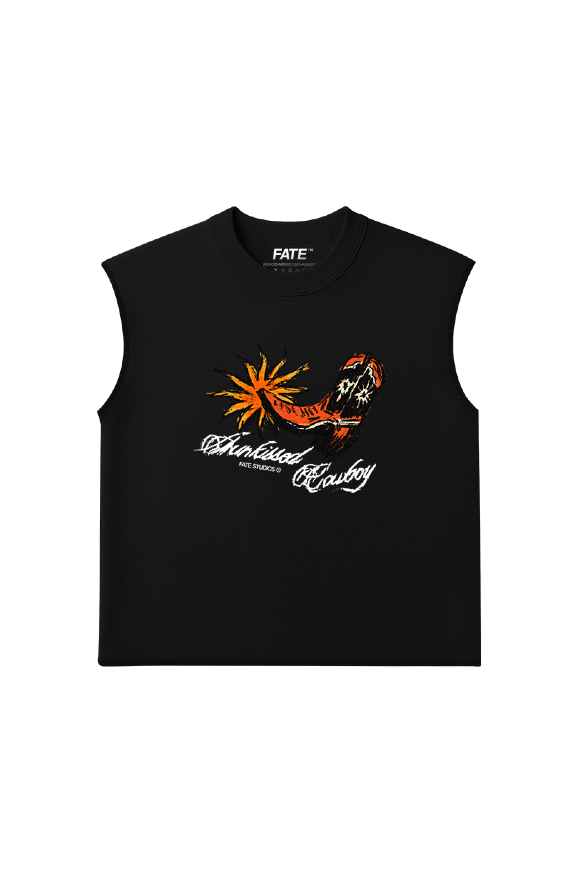 Sunkissed Cowboy Tank Top Black