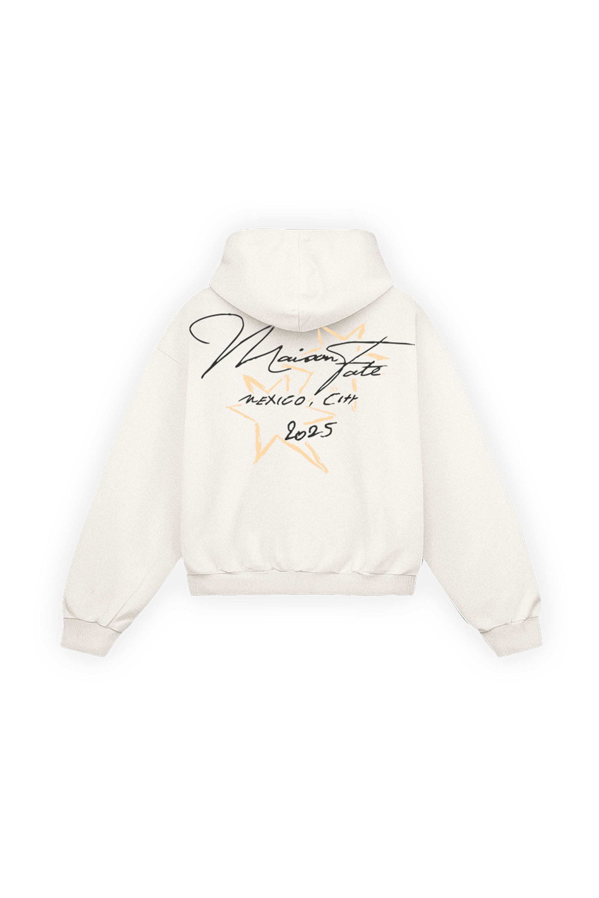Maison Sparks Hoodie Ivory