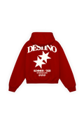 Double Spark Hoodie Cherry Red
