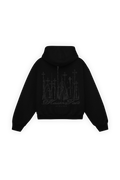 Cathedral Zip Hoodie Vantablack