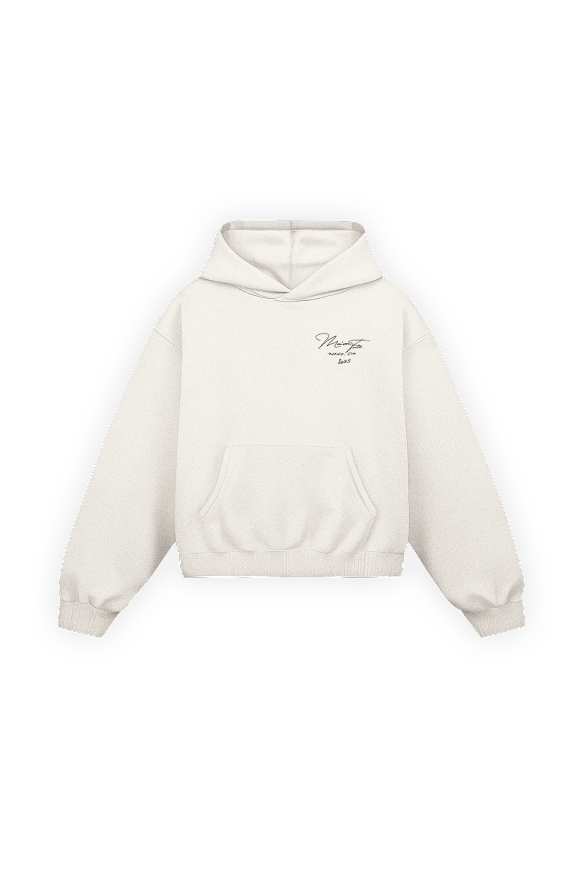Maison Sparks Hoodie Ivory