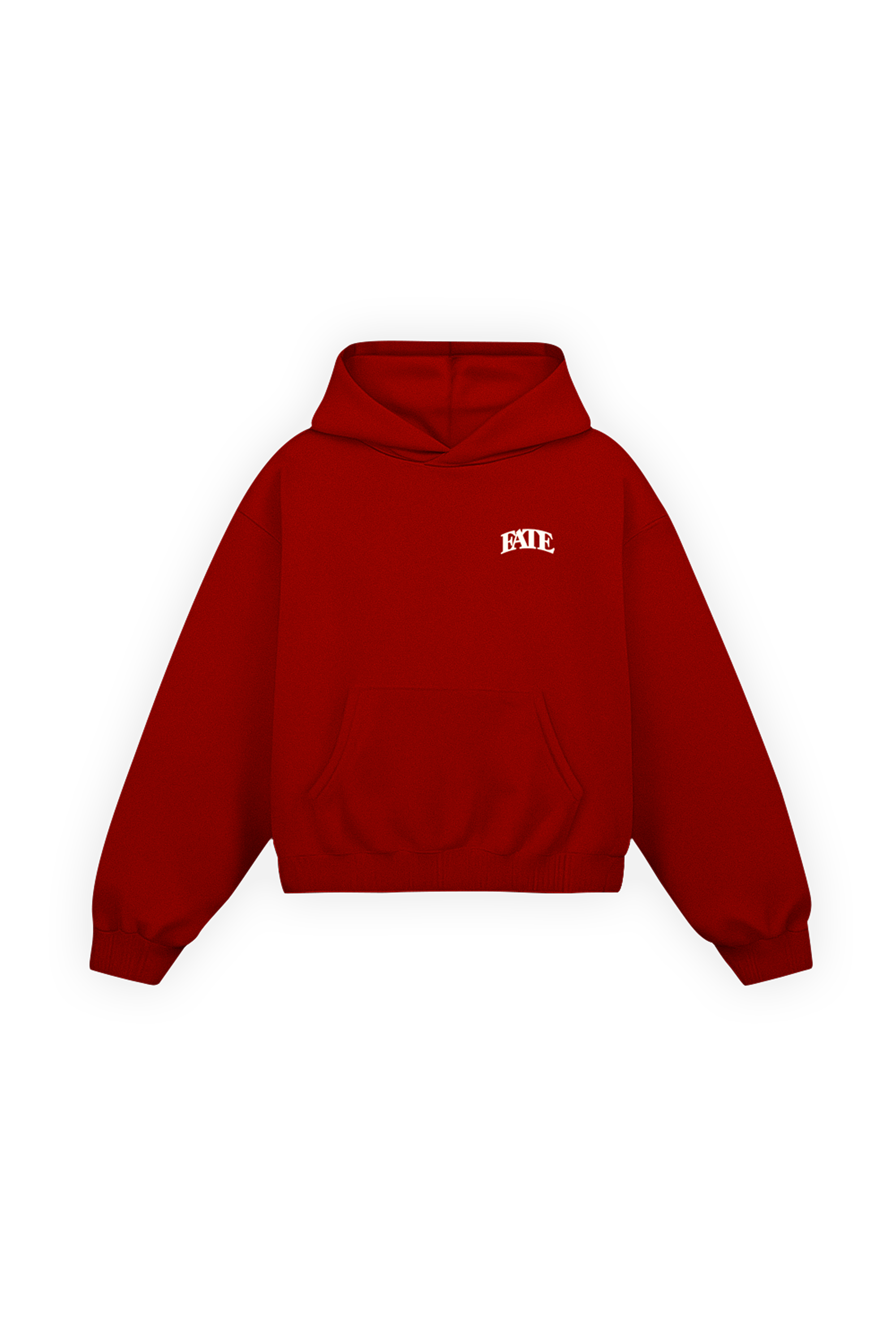 Double Spark Hoodie Cherry Red