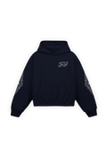 Ornate Hoodie Midnight Blue