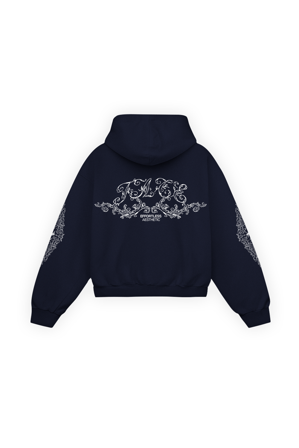 Ornate Hoodie Midnight Blue