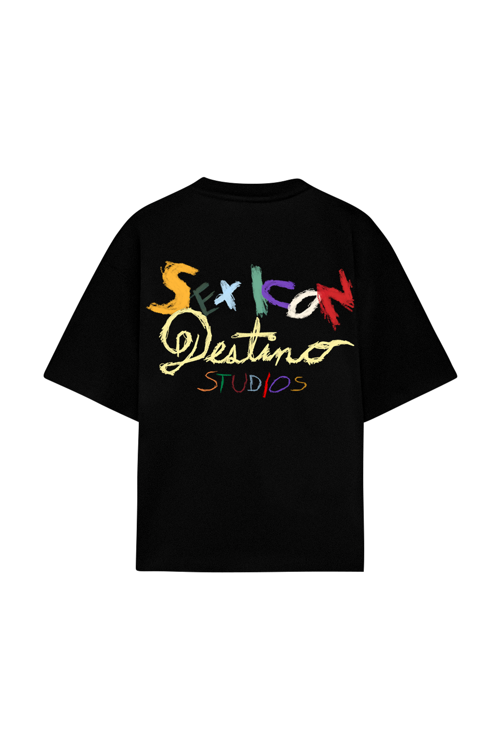 Sex Icon Crayons Tee Black