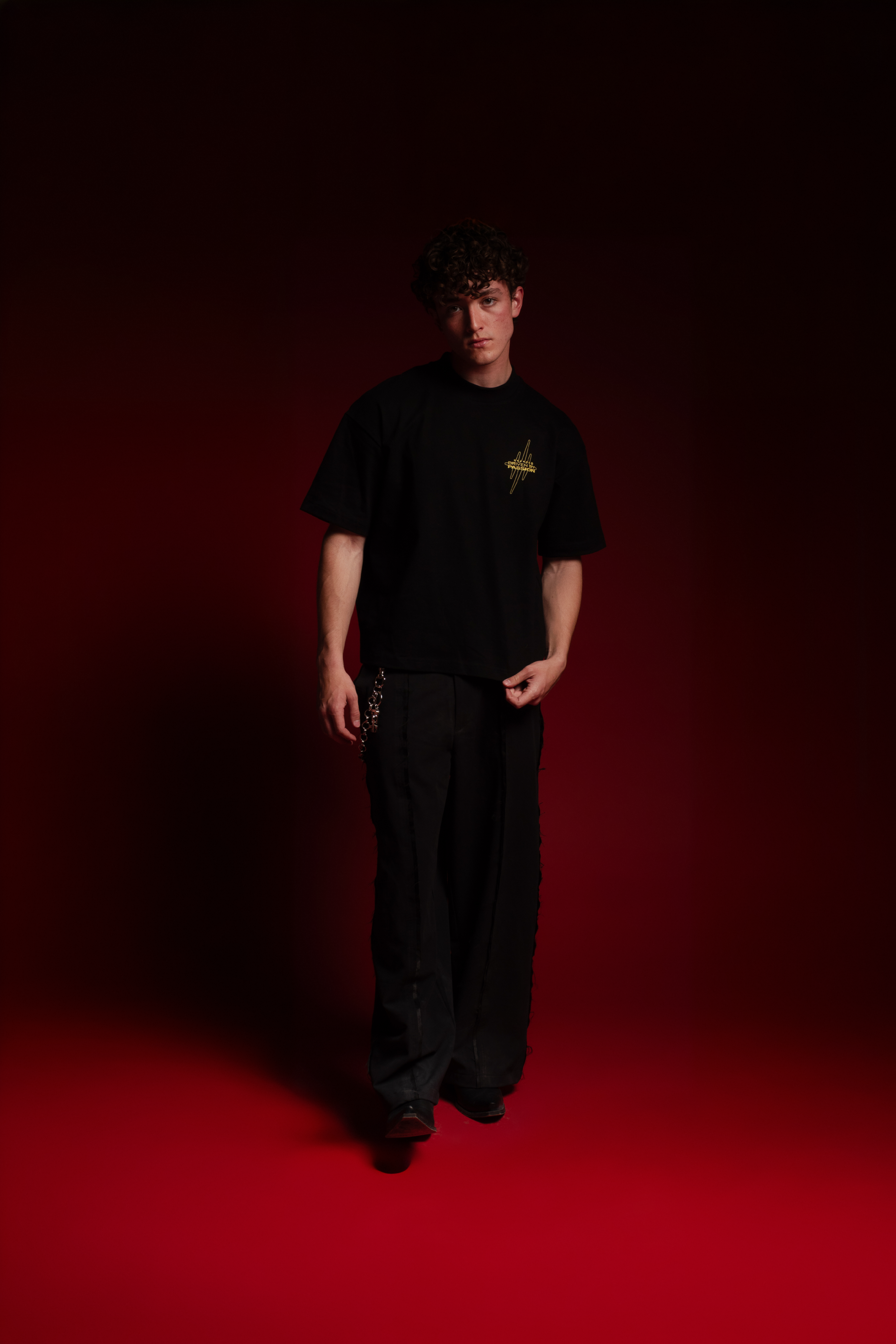 Winner Trophy Tee Black