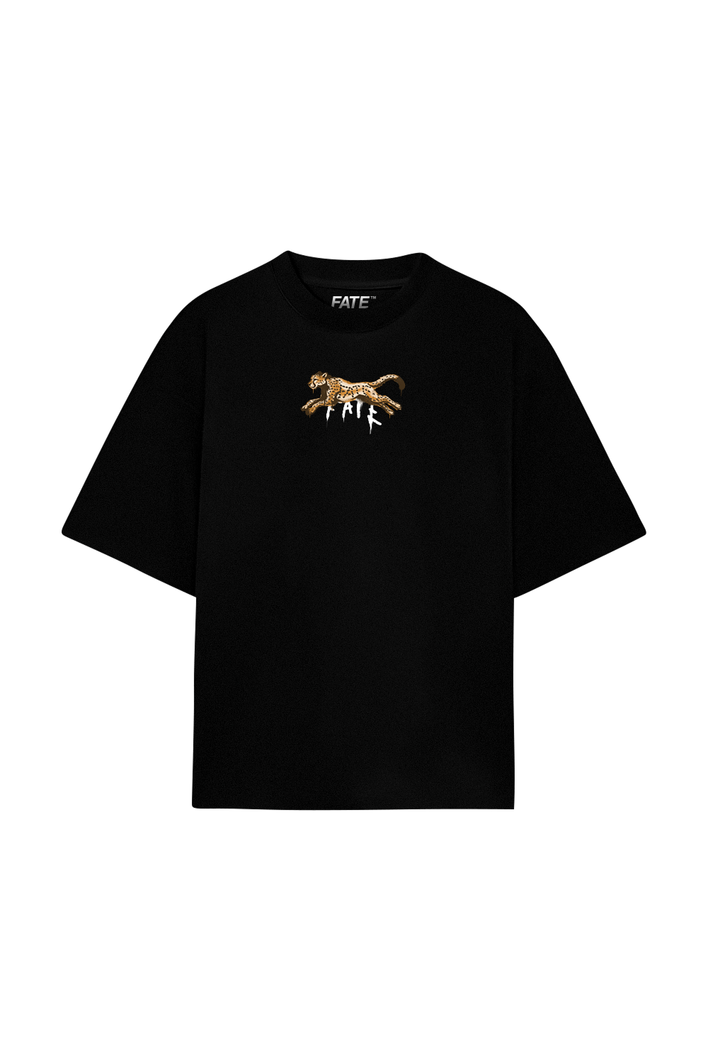 Cheetah Tee Black