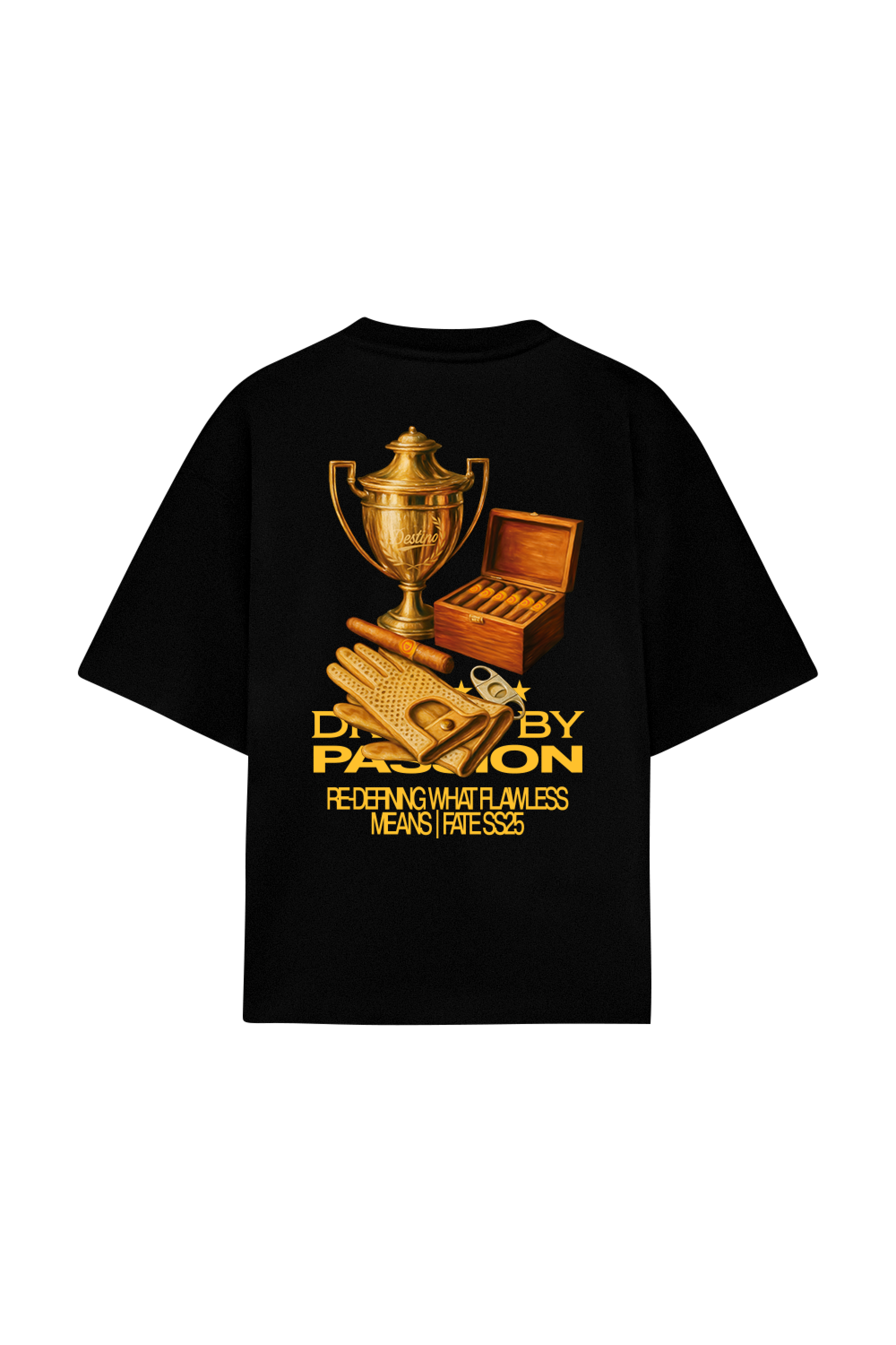 Winner Trophy Tee Black